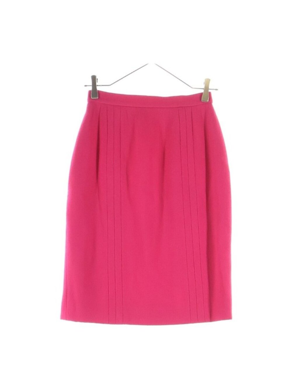 Chanel Skirt Pink Wool